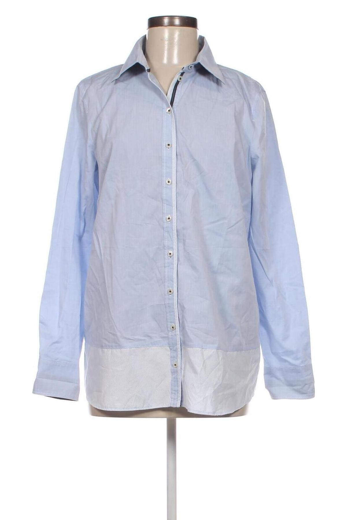 Γυναικείο πουκάμισο Gerry Weber, Μέγεθος L, Χρώμα Μπλέ, Τιμή 24,72 €