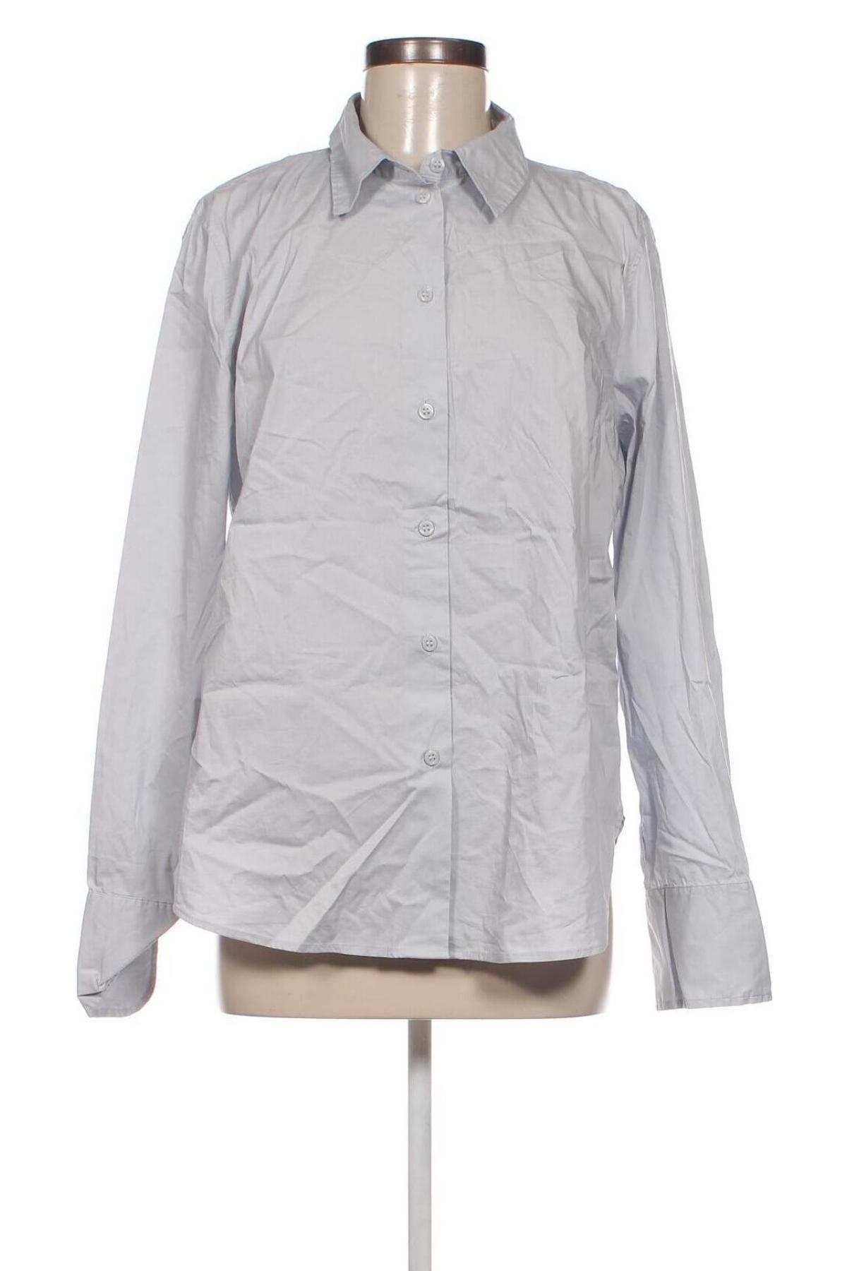 Γυναικείο πουκάμισο H&M, Μέγεθος L, Χρώμα Μπλέ, Τιμή 3,71 €