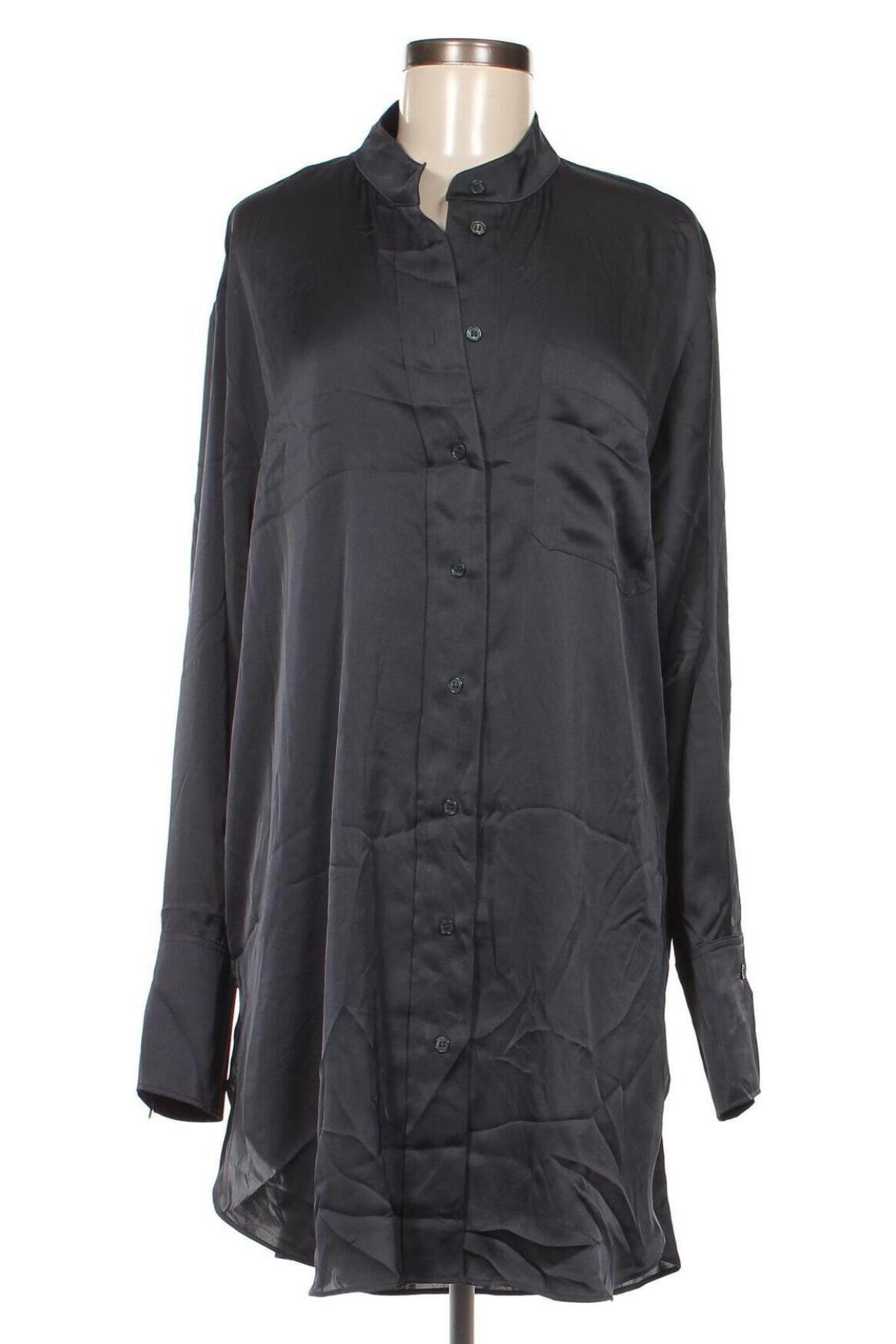 Γυναικείο πουκάμισο H&M, Μέγεθος L, Χρώμα Γκρί, Τιμή 4,02 €