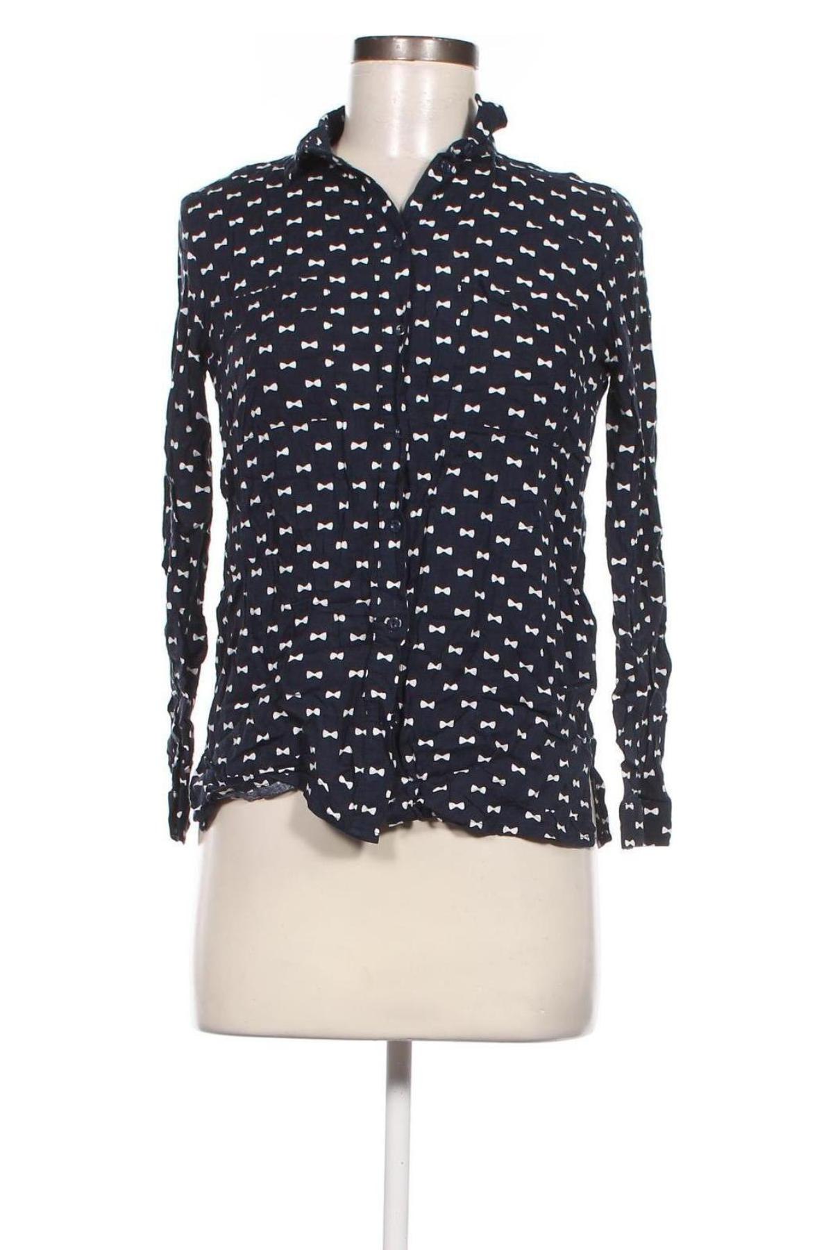 Γυναικείο πουκάμισο H&M Divided, Μέγεθος XS, Χρώμα Μπλέ, Τιμή 15,46 €