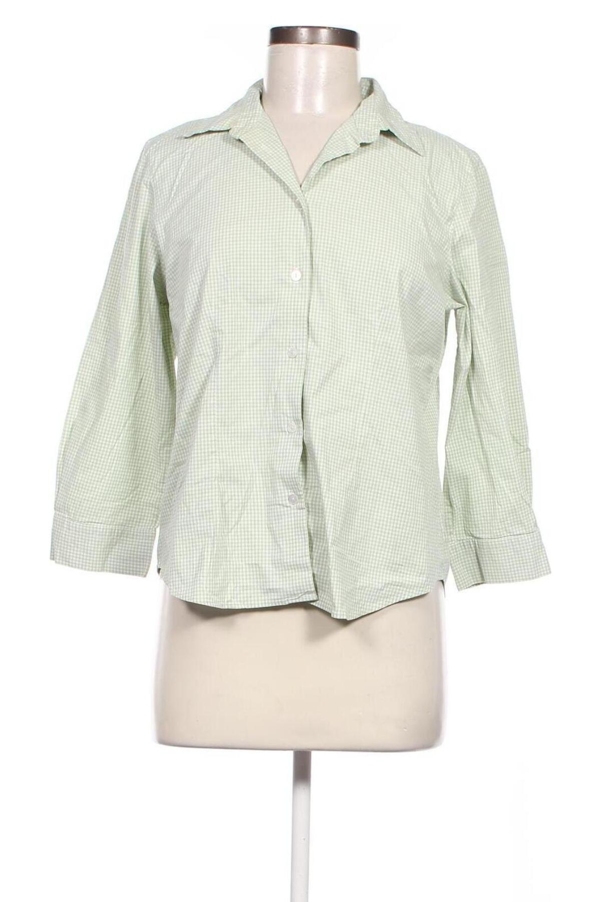 Γυναικείο πουκάμισο Lands' End, Μέγεθος M, Χρώμα Πράσινο, Τιμή 3,25 €