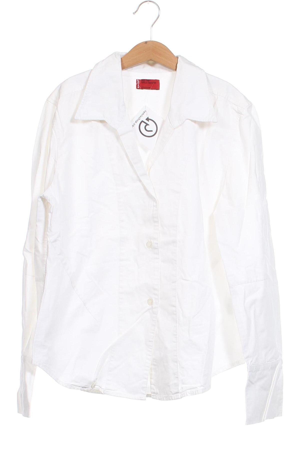 Γυναικείο πουκάμισο Levi's, Μέγεθος M, Χρώμα Λευκό, Τιμή 16,69 €
