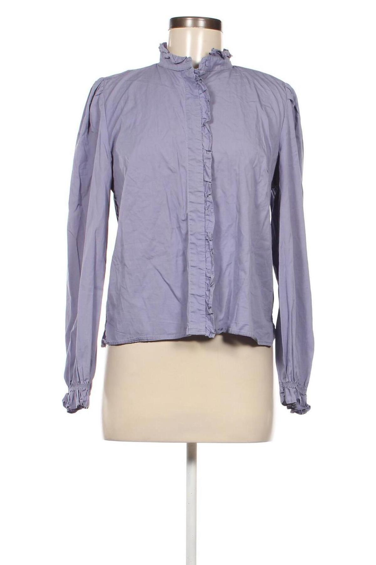 Γυναικείο πουκάμισο Liberte Essentiel, Μέγεθος M, Χρώμα Βιολετί, Τιμή 4,21 €