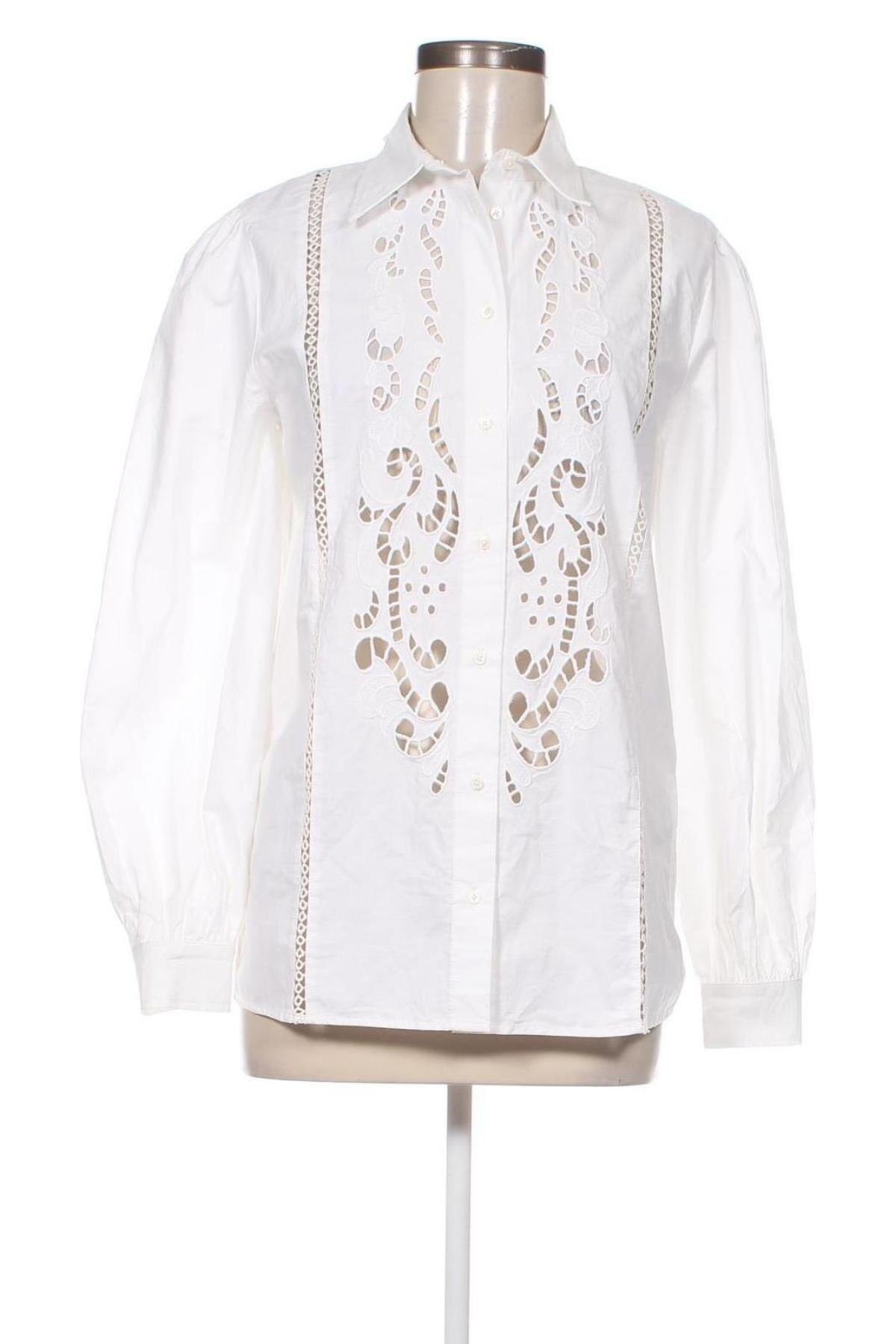 Γυναικείο πουκάμισο Liu Jo, Μέγεθος L, Χρώμα Λευκό, Τιμή 64,18 €