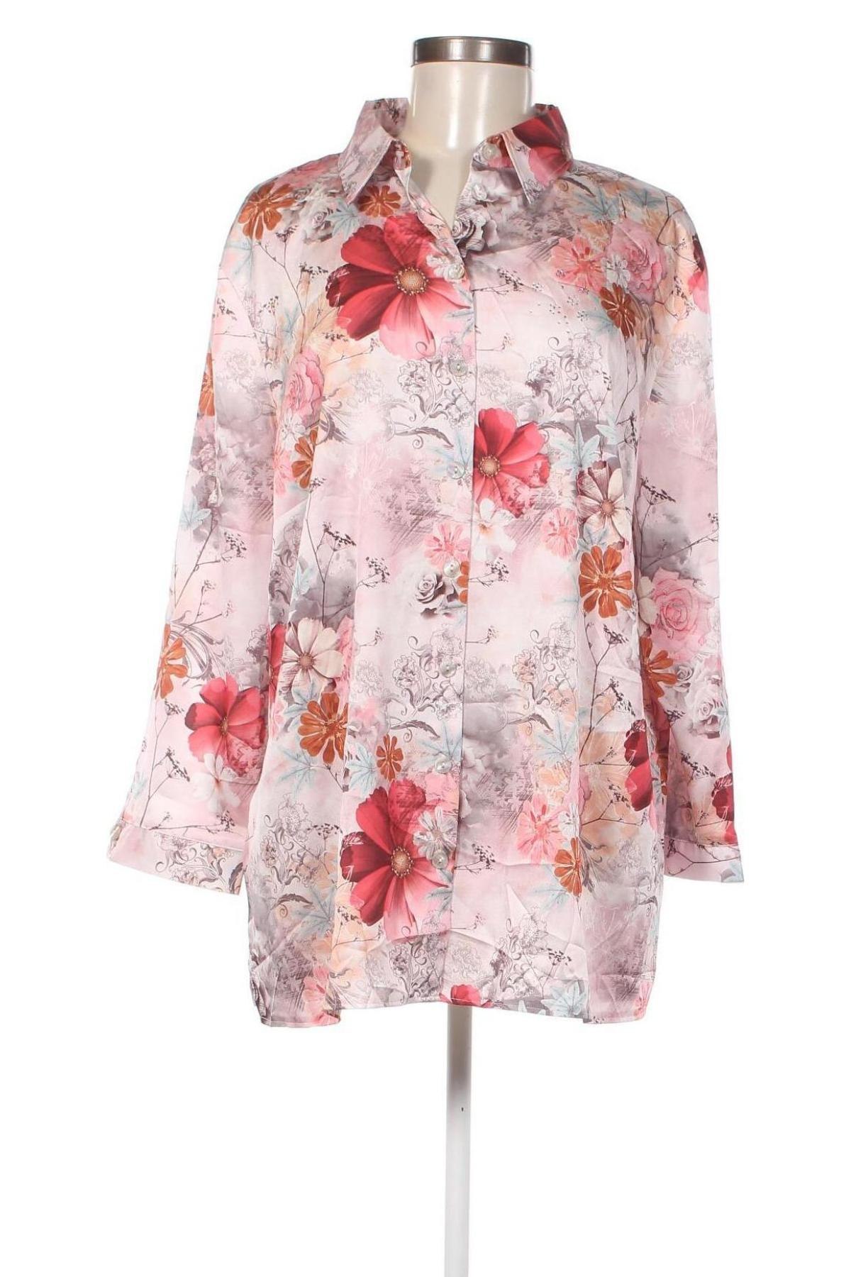 Γυναικείο πουκάμισο Malva, Μέγεθος XXL, Χρώμα Πολύχρωμο, Τιμή 12,79 €