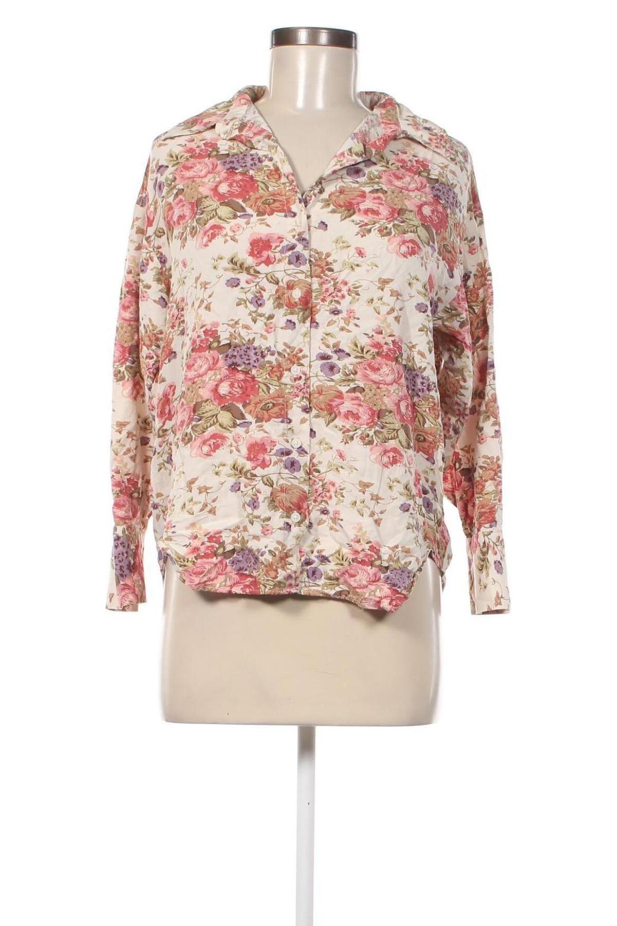 Γυναικείο πουκάμισο Mango, Μέγεθος M, Χρώμα Πολύχρωμο, Τιμή 13,81 €