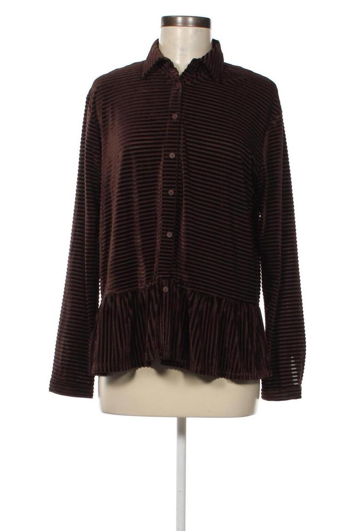 Γυναικείο πουκάμισο Minimum, Μέγεθος M, Χρώμα Καφέ, Τιμή 8,17 €