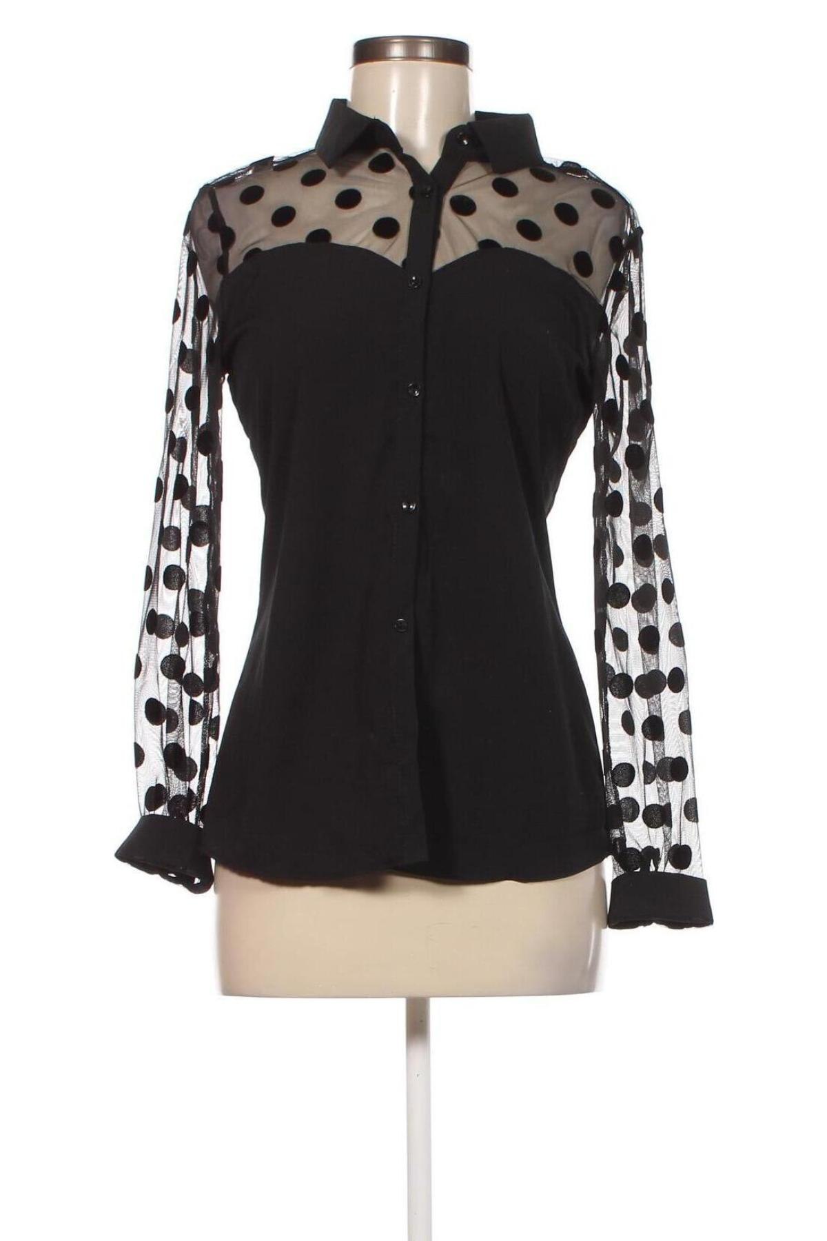 Γυναικείο πουκάμισο New Imperial, Μέγεθος M, Χρώμα Μαύρο, Τιμή 39,39 €