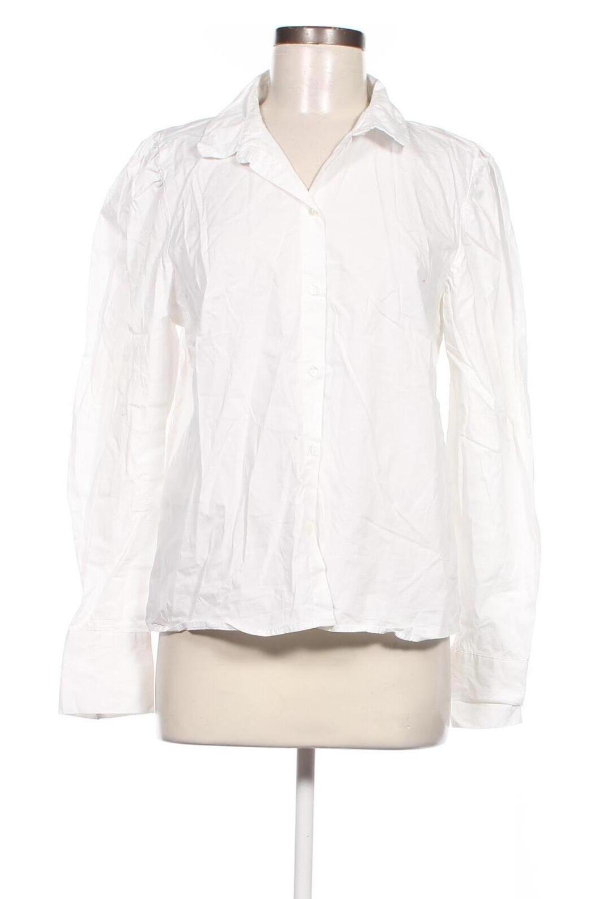 Γυναικείο πουκάμισο ONLY, Μέγεθος L, Χρώμα Λευκό, Τιμή 6,43 €