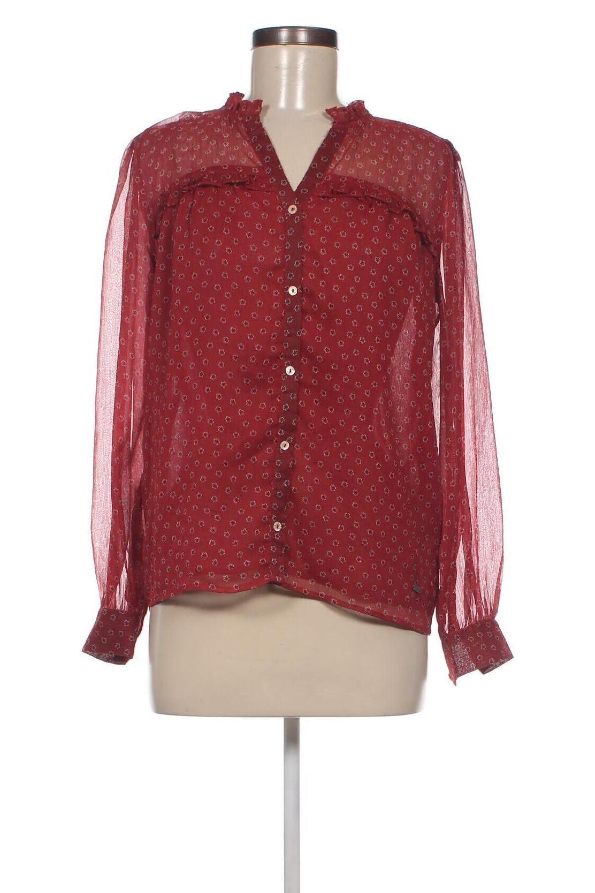 Damenbluse Pepe Jeans, Größe S, Farbe Rot, Preis 13,92 €