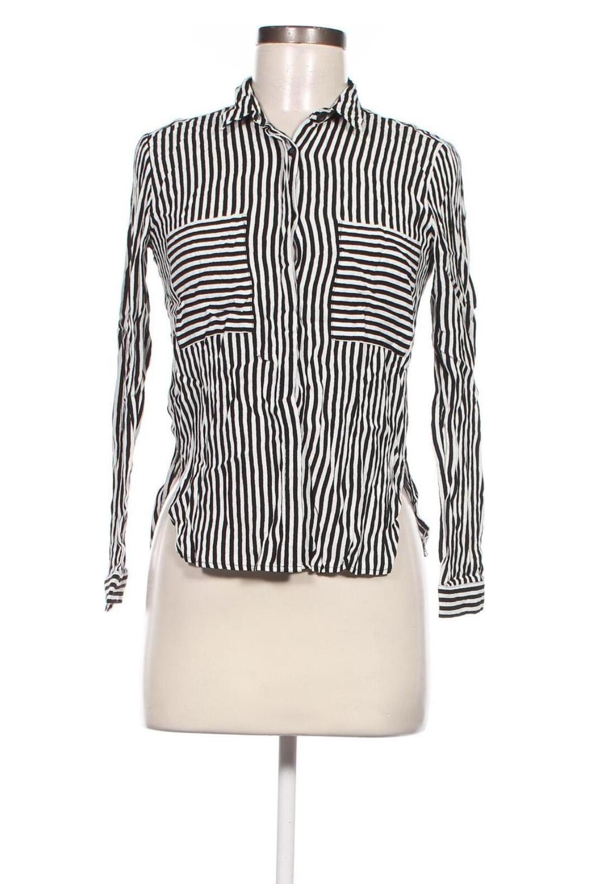 Γυναικείο πουκάμισο Pieces, Μέγεθος S, Χρώμα Πολύχρωμο, Τιμή 2,47 €