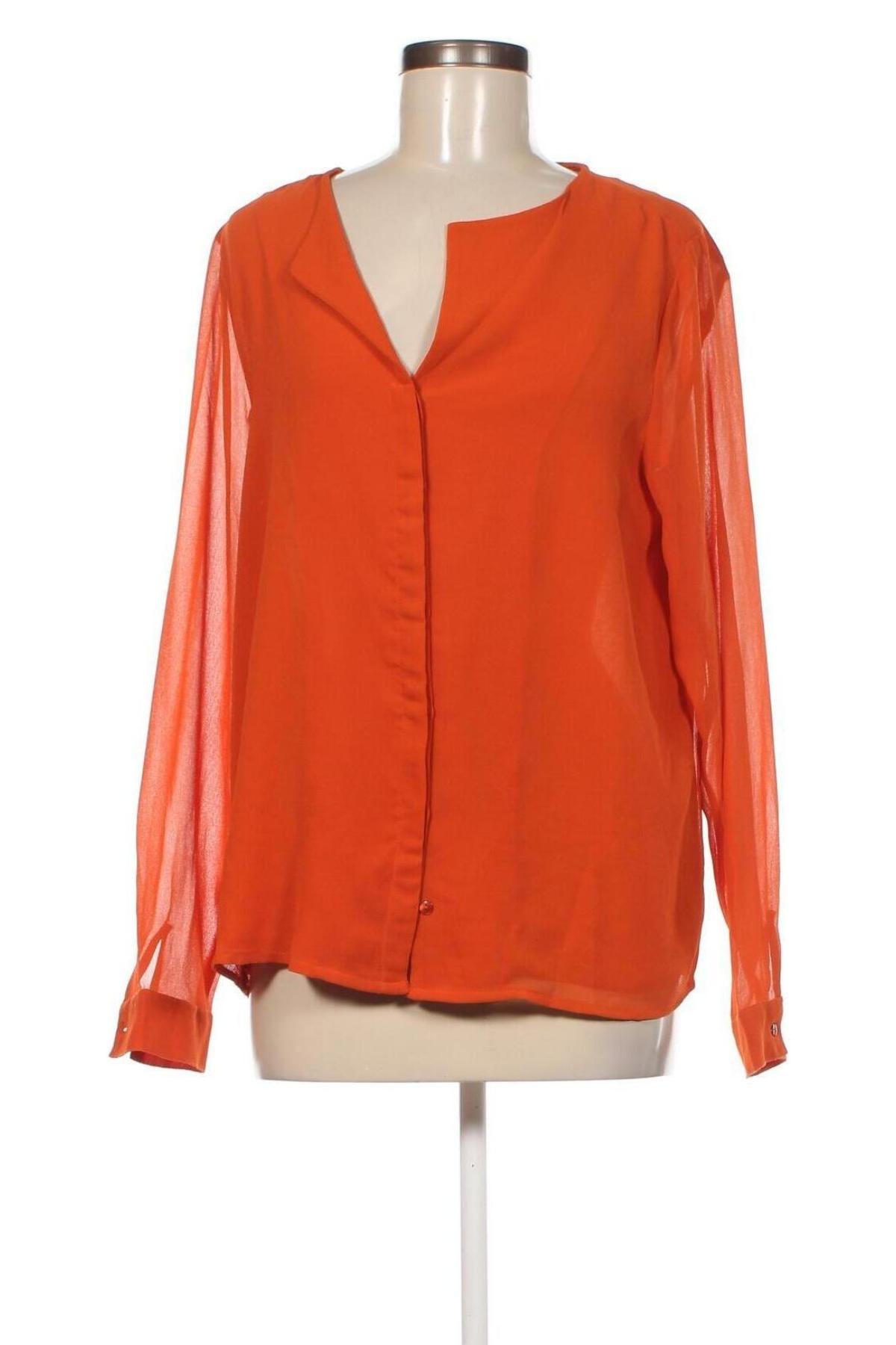 Damenbluse Pieces, Größe XL, Farbe Orange, Preis € 22,99