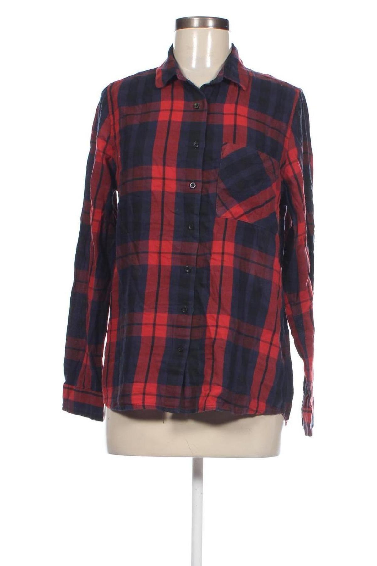 Γυναικείο πουκάμισο Pull&Bear, Μέγεθος M, Χρώμα Πολύχρωμο, Τιμή 5,41 €