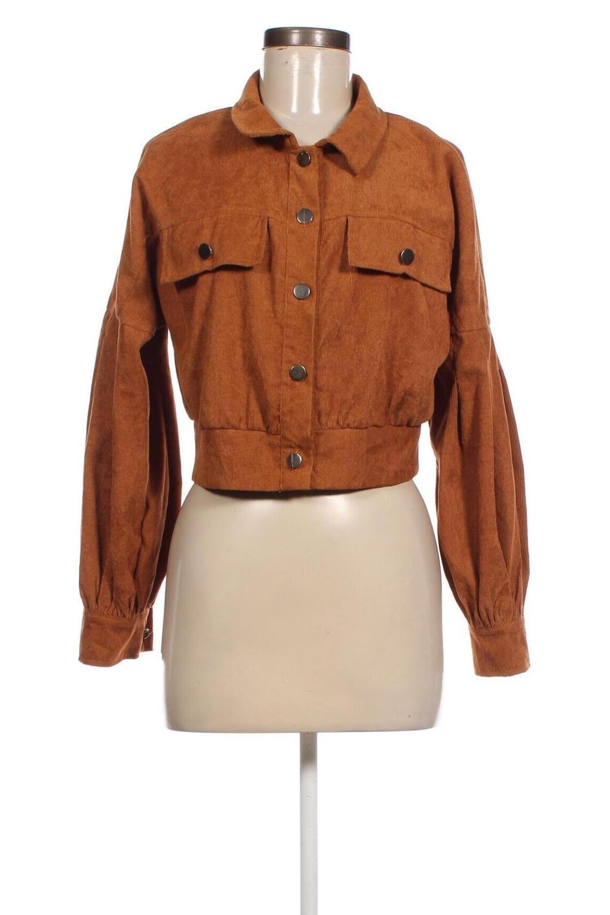 Γυναικείο πουκάμισο SHEIN, Μέγεθος M, Χρώμα Καφέ, Τιμή 7,02 €