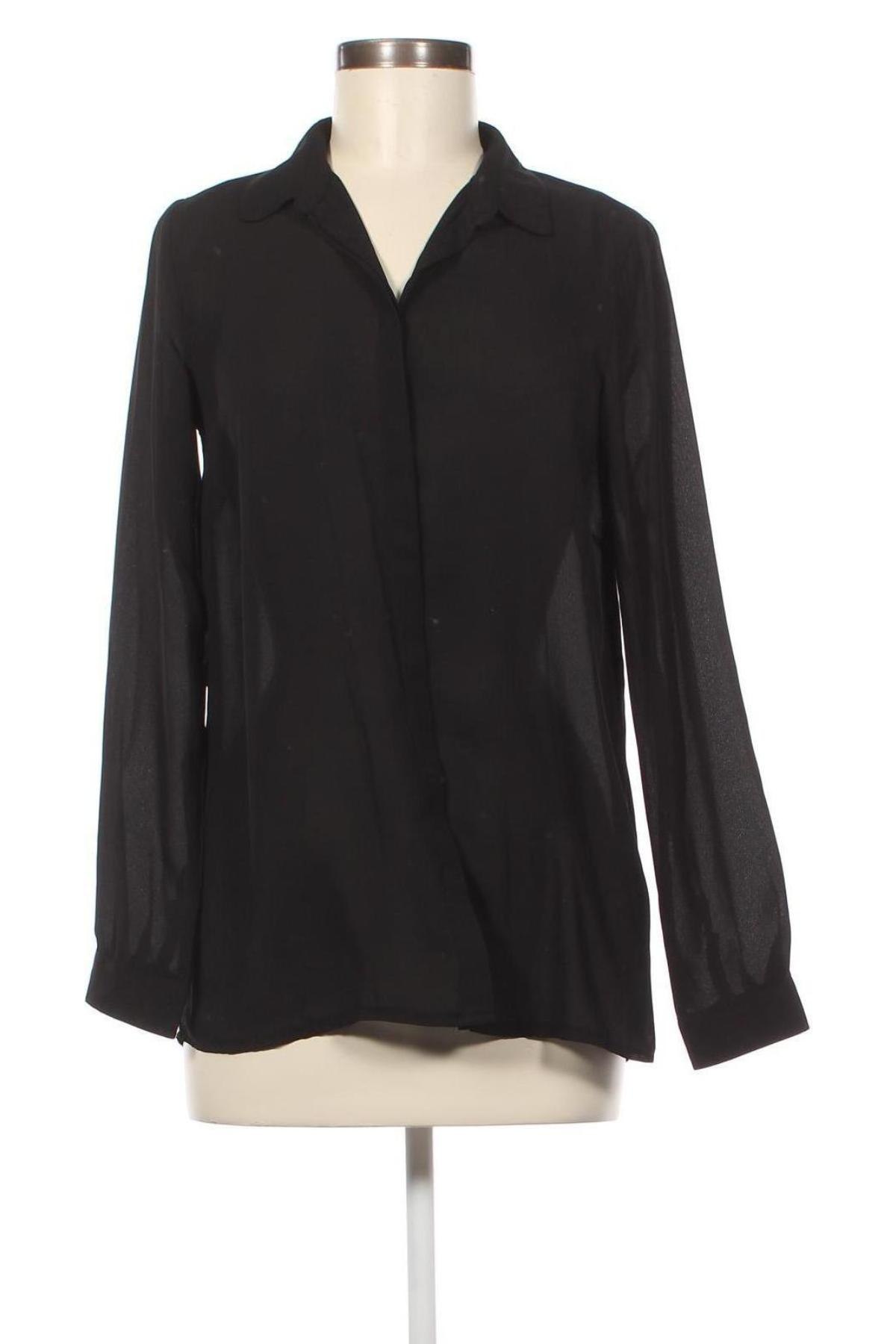 Γυναικείο πουκάμισο Soya Concept, Μέγεθος S, Χρώμα Μαύρο, Τιμή 10,99 €