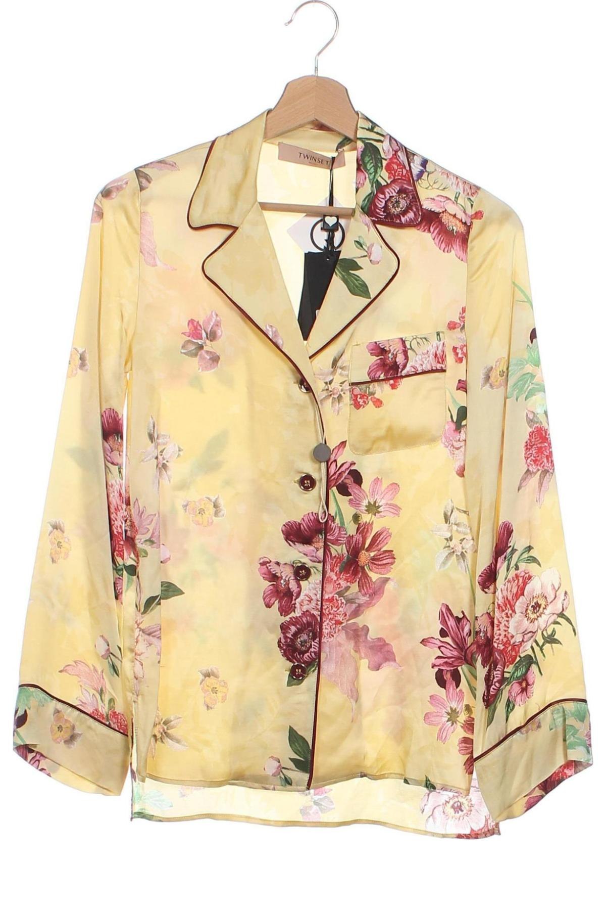 Γυναικείο πουκάμισο TWINSET, Μέγεθος XS, Χρώμα Πολύχρωμο, Τιμή 50,16 €