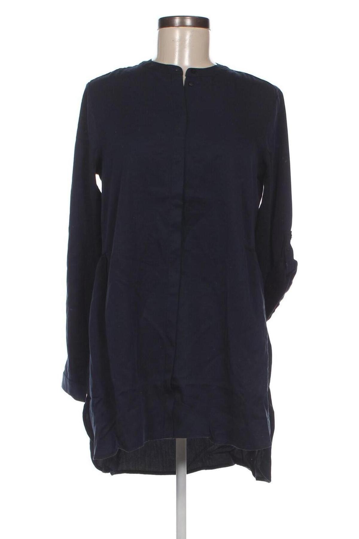Γυναικείο πουκάμισο Tom Tailor, Μέγεθος S, Χρώμα Μπλέ, Τιμή 7,94 €
