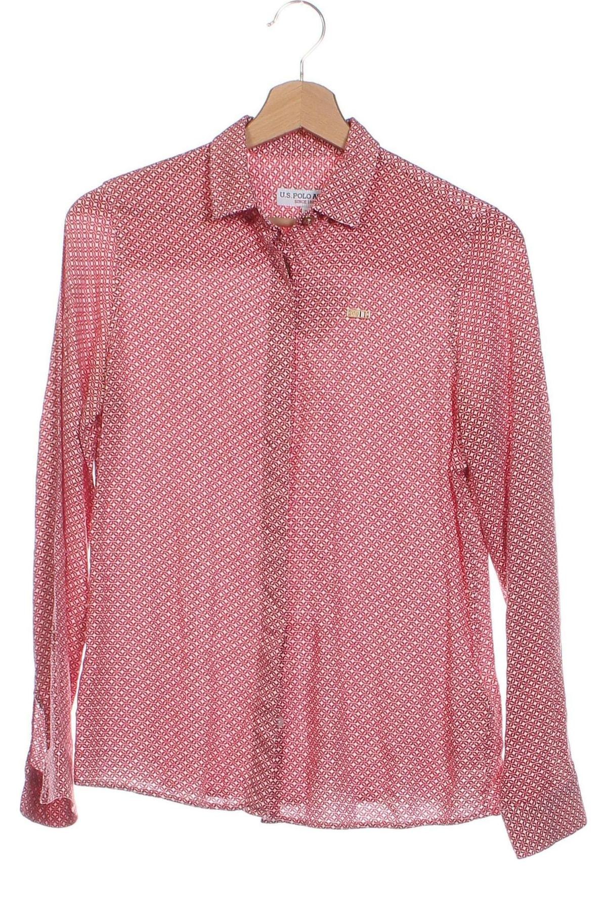 Дамска риза U.S. Polo Assn., Размер XS, Цвят Многоцветен, Цена 47,82 лв.