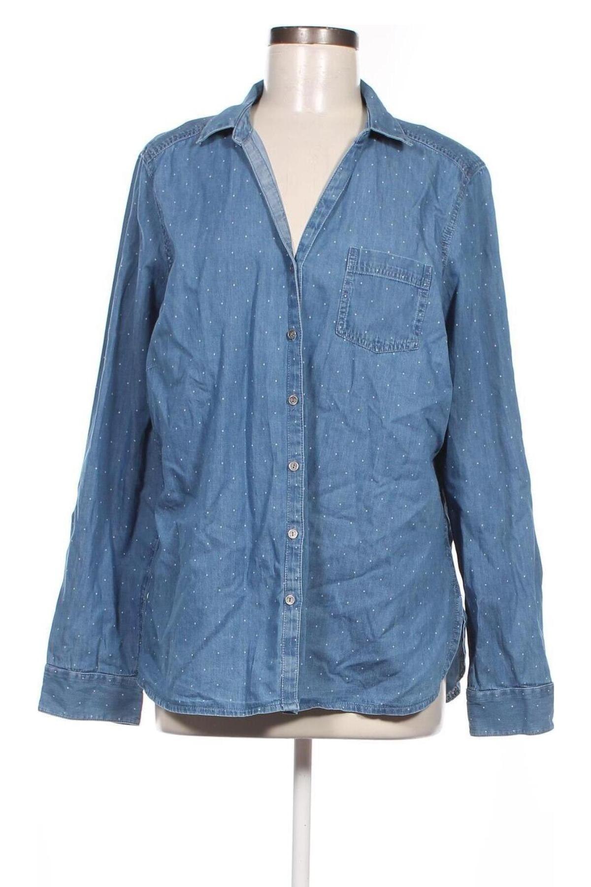 Dámska košeľa  Women by Tchibo, Veľkosť XL, Farba Modrá, Cena  7,66 €