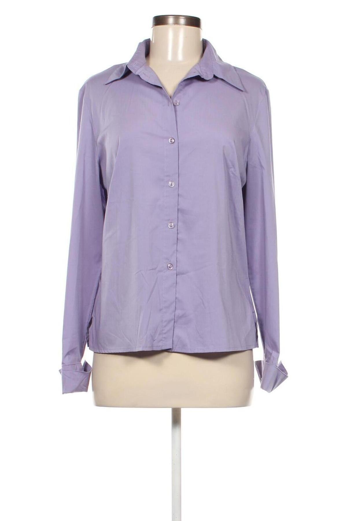 Γυναικείο πουκάμισο Yessica, Μέγεθος M, Χρώμα Βιολετί, Τιμή 3,09 €
