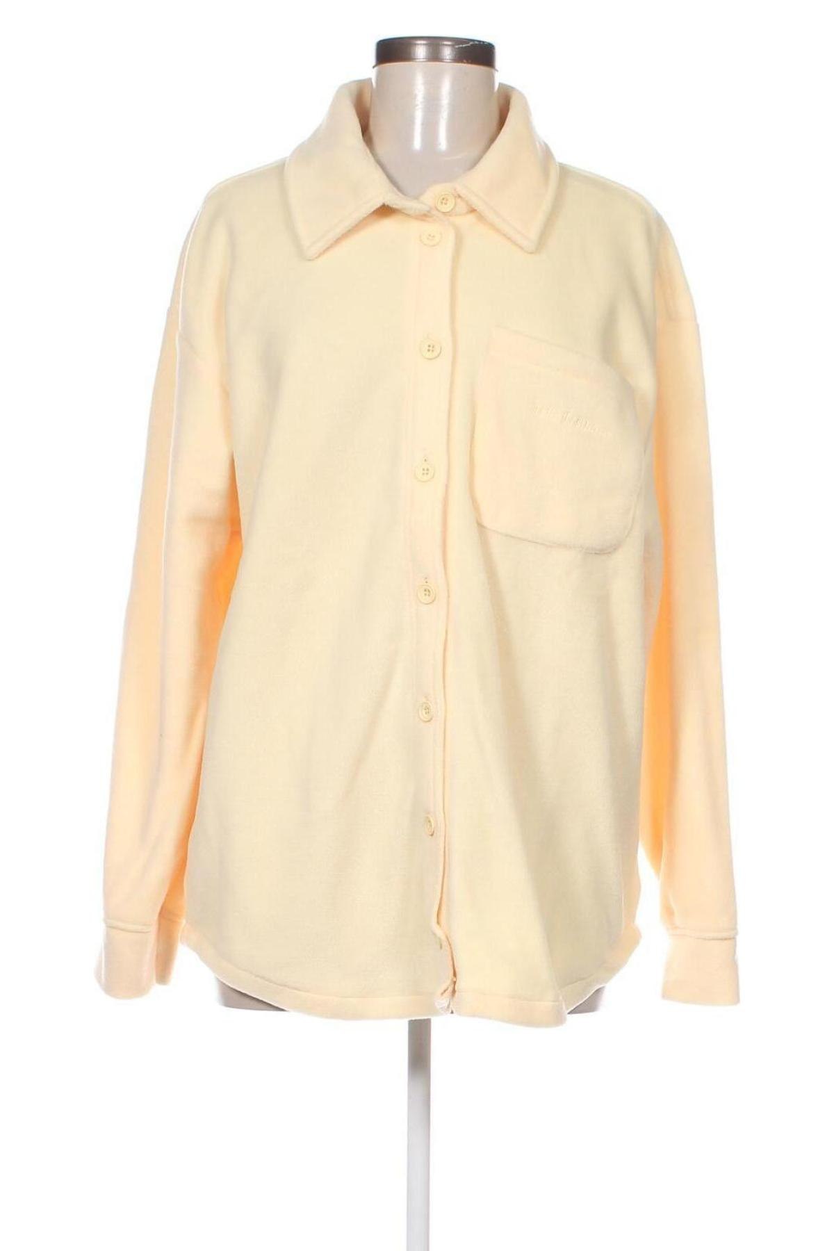 Γυναικείο πουκάμισο iets frans..., Μέγεθος L, Χρώμα Κίτρινο, Τιμή 7,94 €