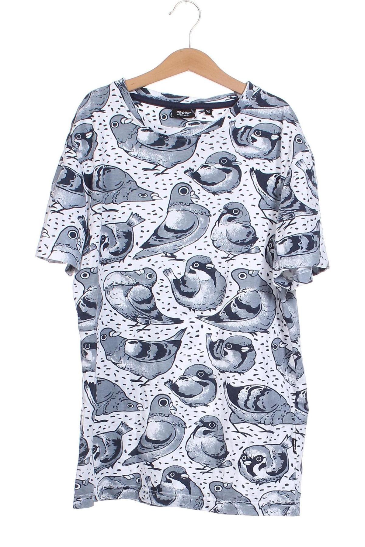 Damen T-Shirt Cropp, Größe XS, Farbe Blau, Preis 8,18 €