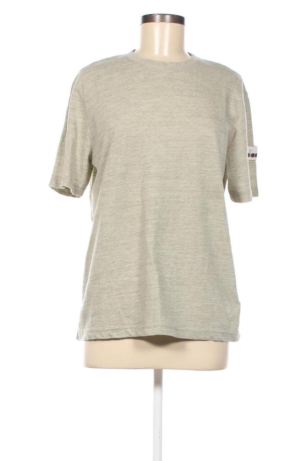 Γυναικείο t-shirt Diadora, Μέγεθος XS, Χρώμα Πράσινο, Τιμή 12,78 €