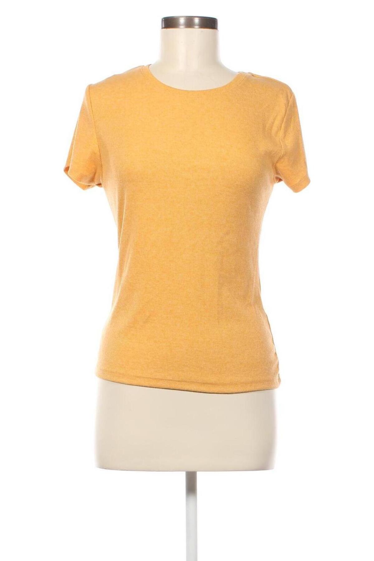 Γυναικείο t-shirt FSBN, Μέγεθος XL, Χρώμα Κίτρινο, Τιμή 7,00 €