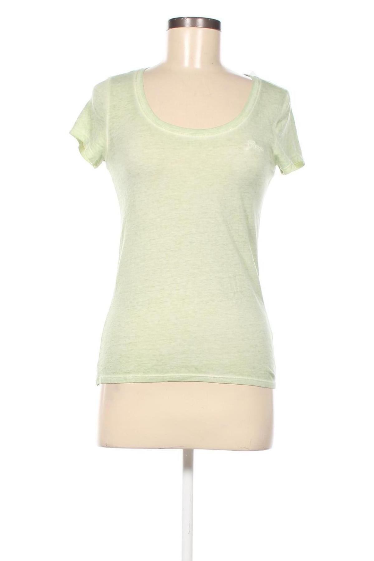 Γυναικείο t-shirt Guess, Μέγεθος S, Χρώμα Πράσινο, Τιμή 37,11 €