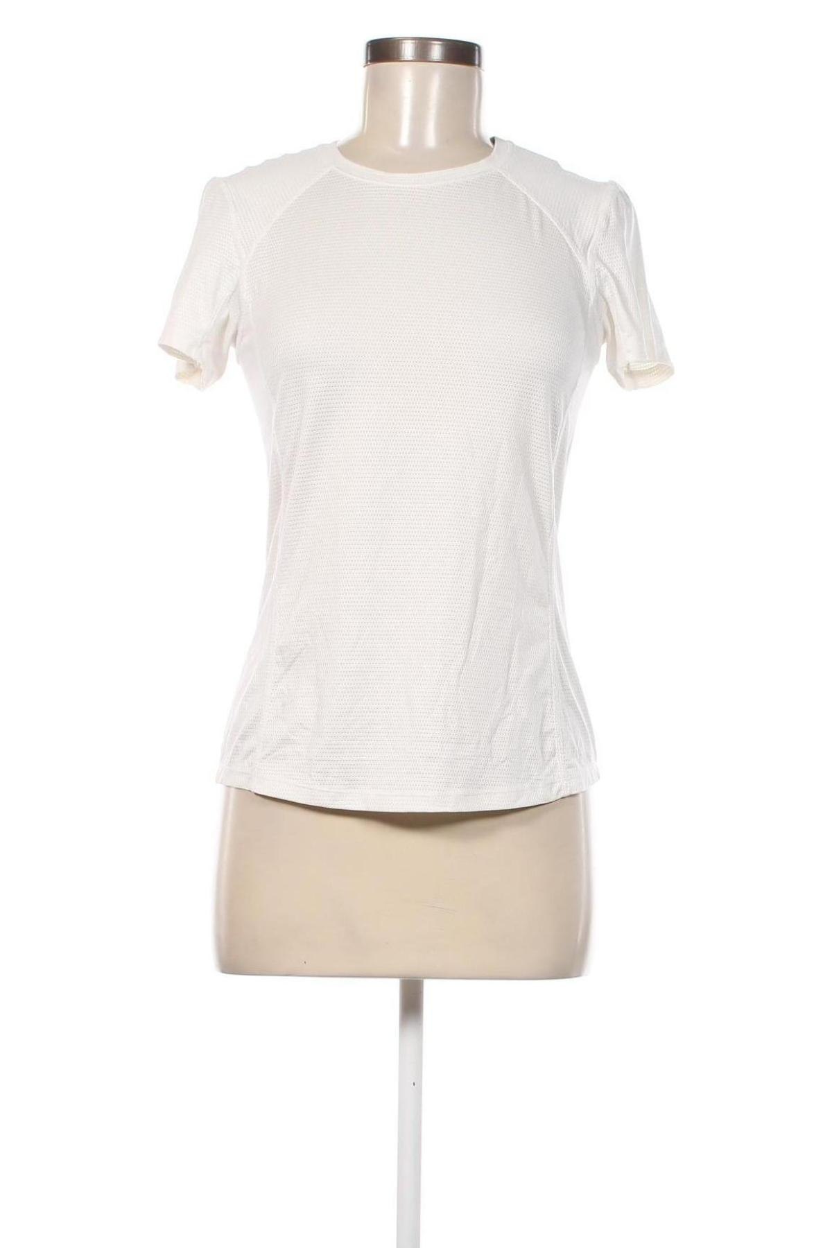 Γυναικείο t-shirt H&M Sport, Μέγεθος S, Χρώμα Εκρού, Τιμή 9,31 €