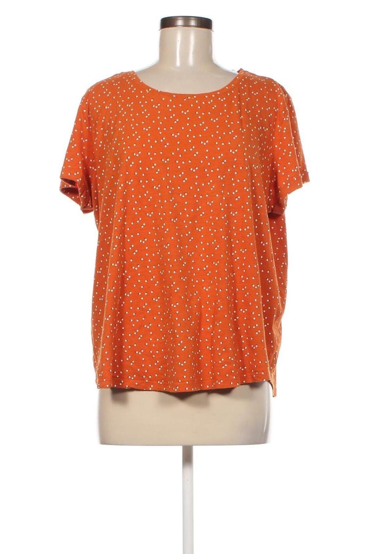 Tricou de femei Laura Torelli, Mărime XL, Culoare Portocaliu, Preț 39,90 Lei