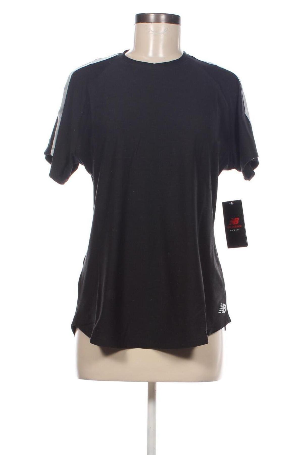 Damen T-Shirt New Balance, Größe L, Farbe Schwarz, Preis € 31,96