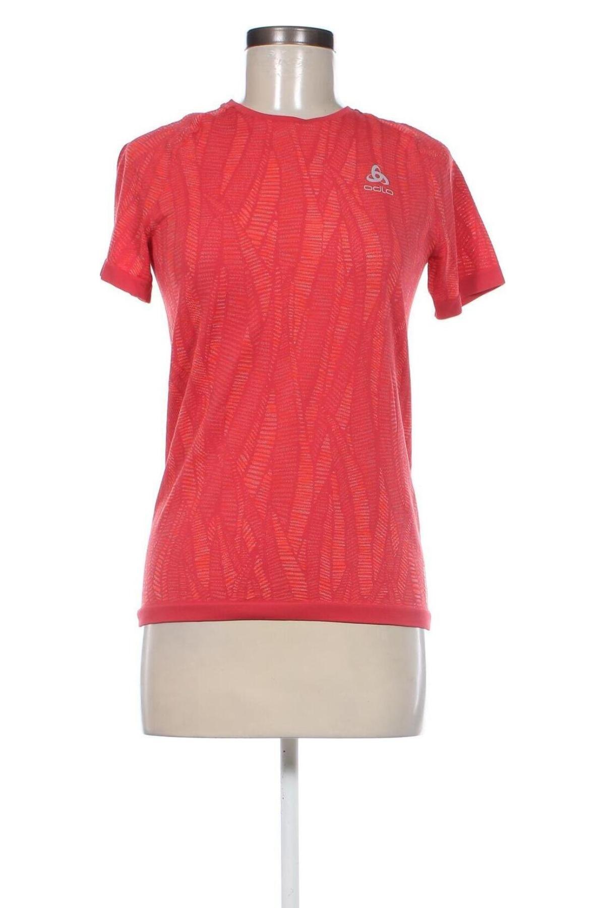 Damen T-Shirt Odlo, Größe S, Farbe Rot, Preis 18,56 €