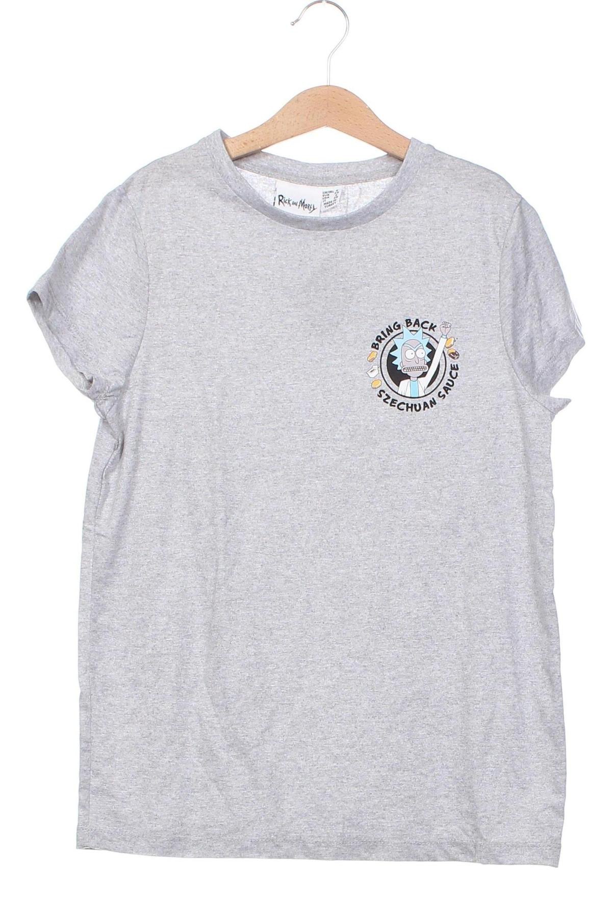 Damen T-Shirt Rick and Morty, Größe XS, Farbe Grau, Preis 8,18 €