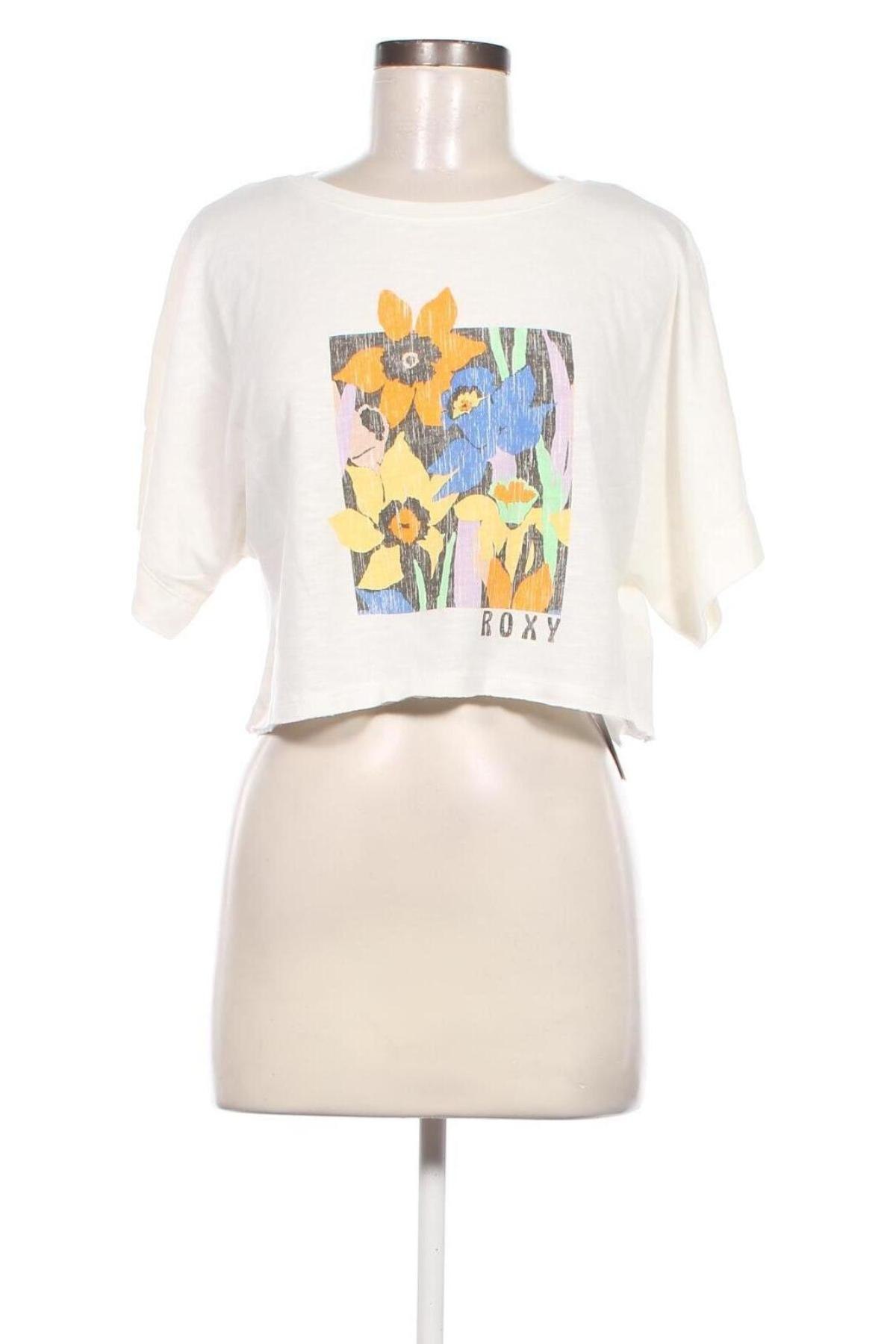 Tricou de femei Roxy, Mărime XS, Culoare Alb, Preț 118,42 Lei
