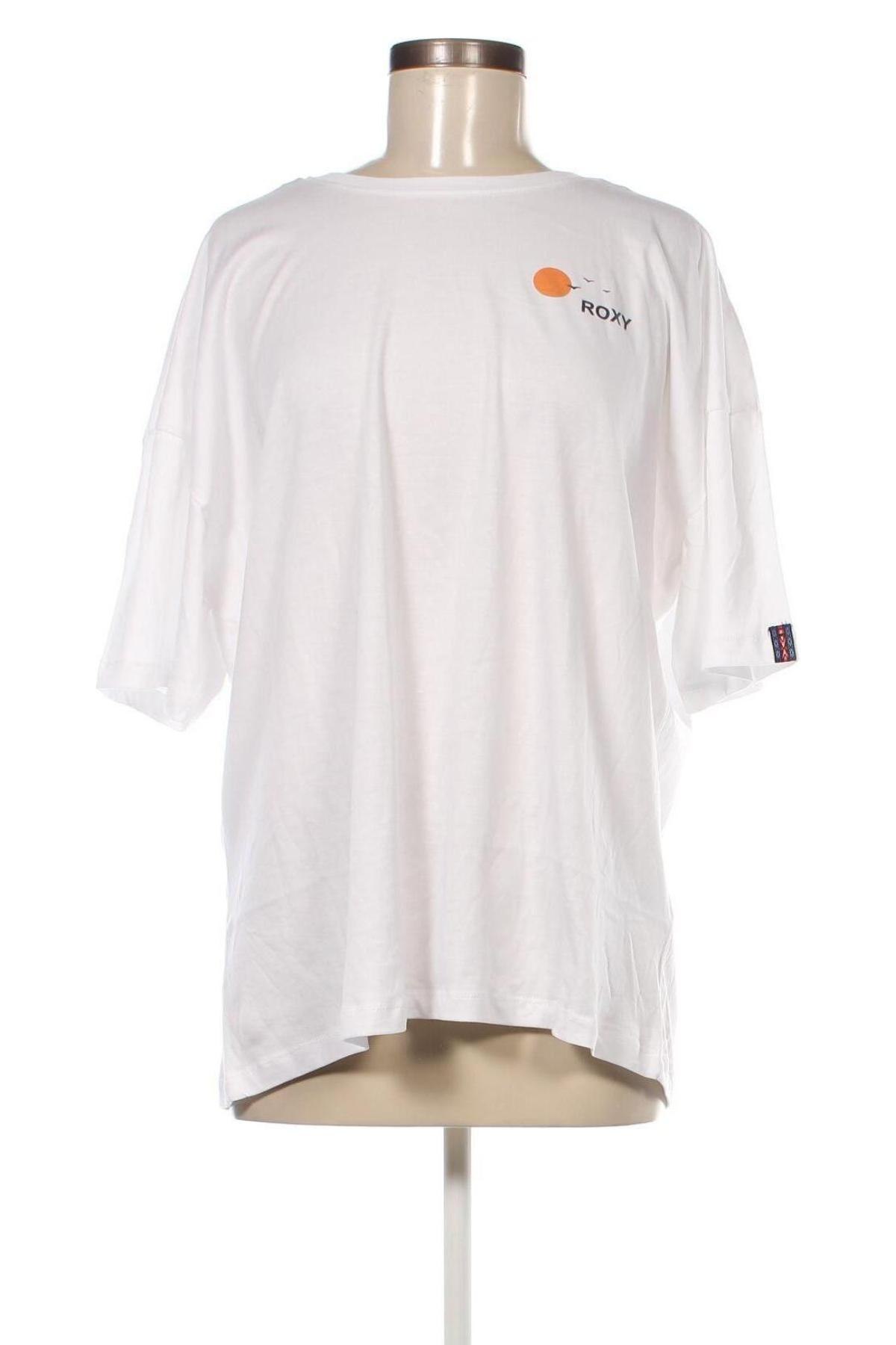 Damen T-Shirt Roxy, Größe XL, Farbe Weiß, Preis 18,56 €