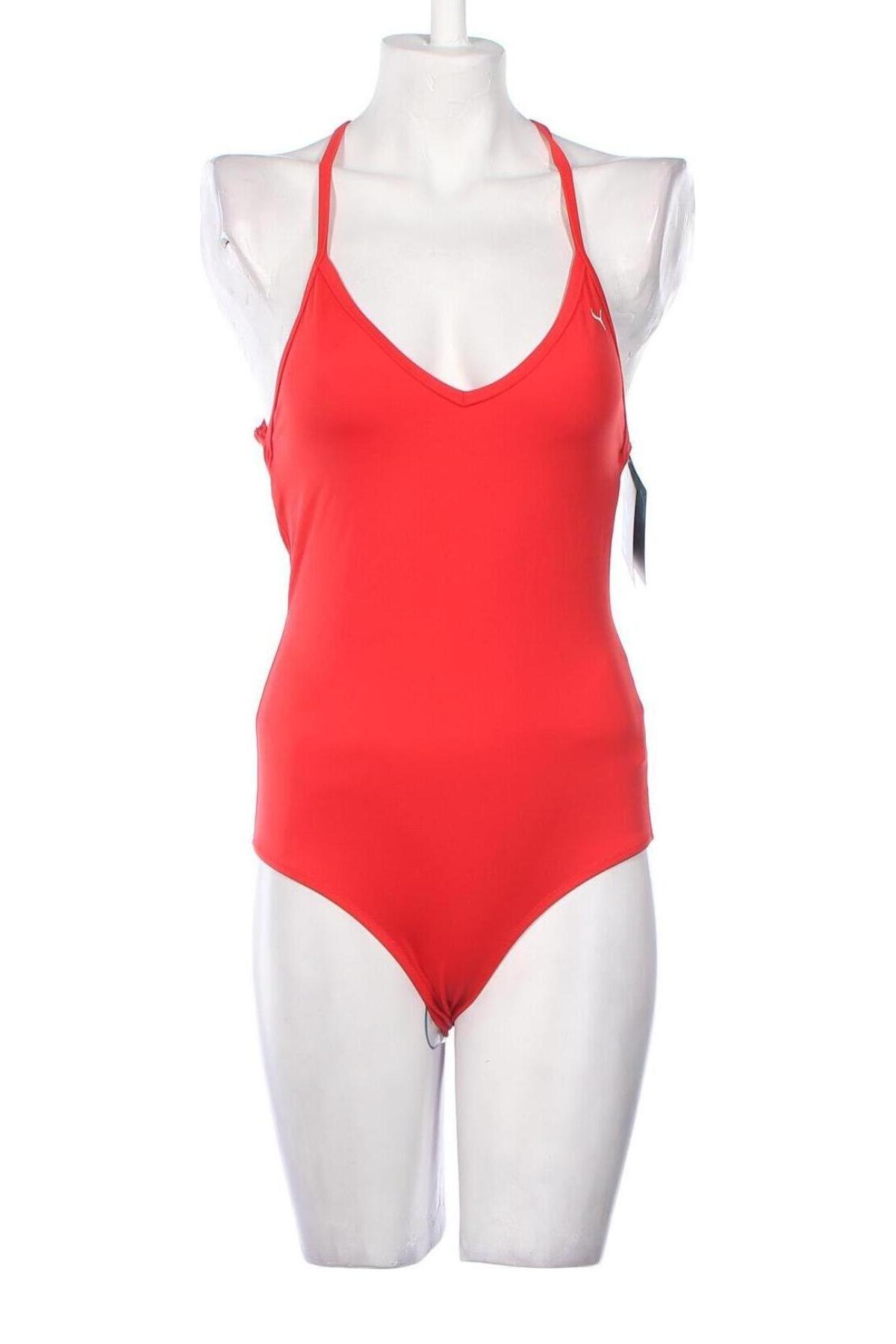 Costum de baie de damă PUMA, Mărime M, Culoare Roșu, Preț 225,33 Lei