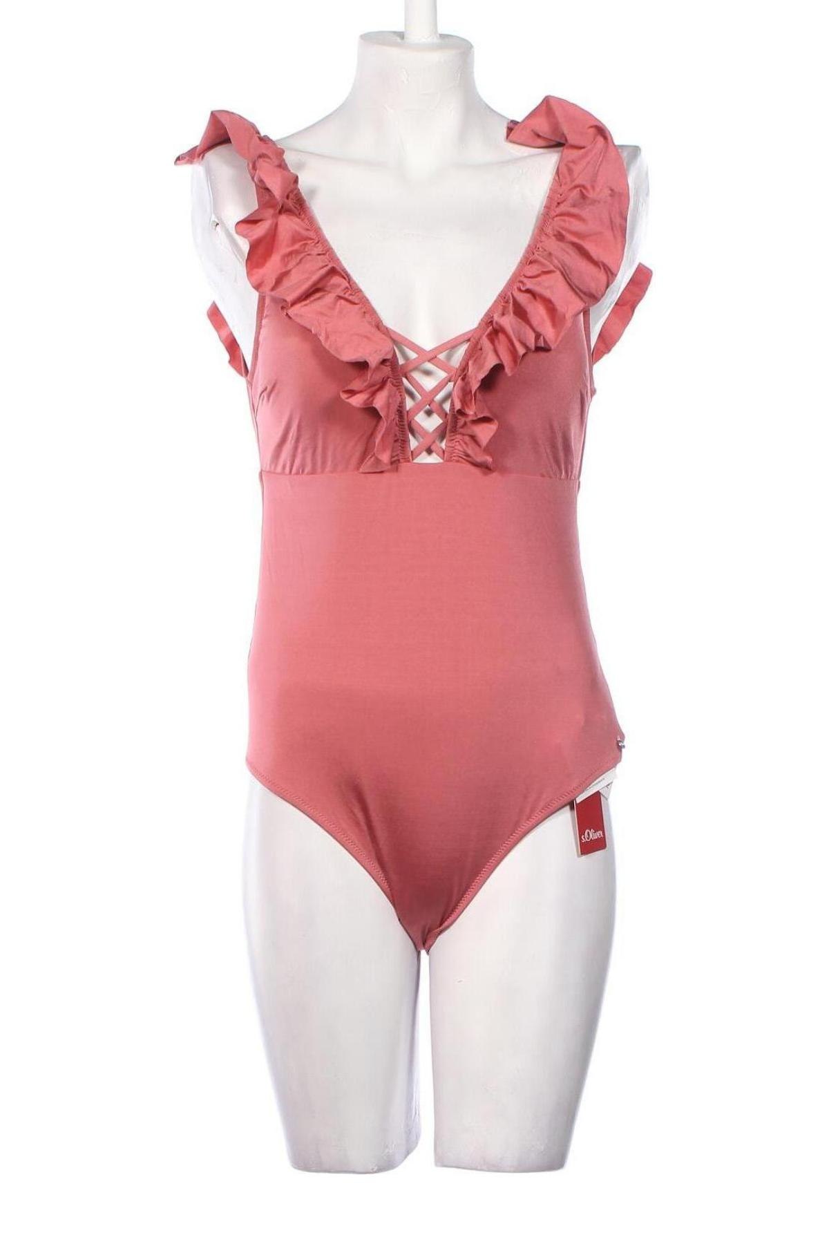 Costum de baie de damă S.Oliver, Mărime L, Culoare Roz, Preț 223,68 Lei