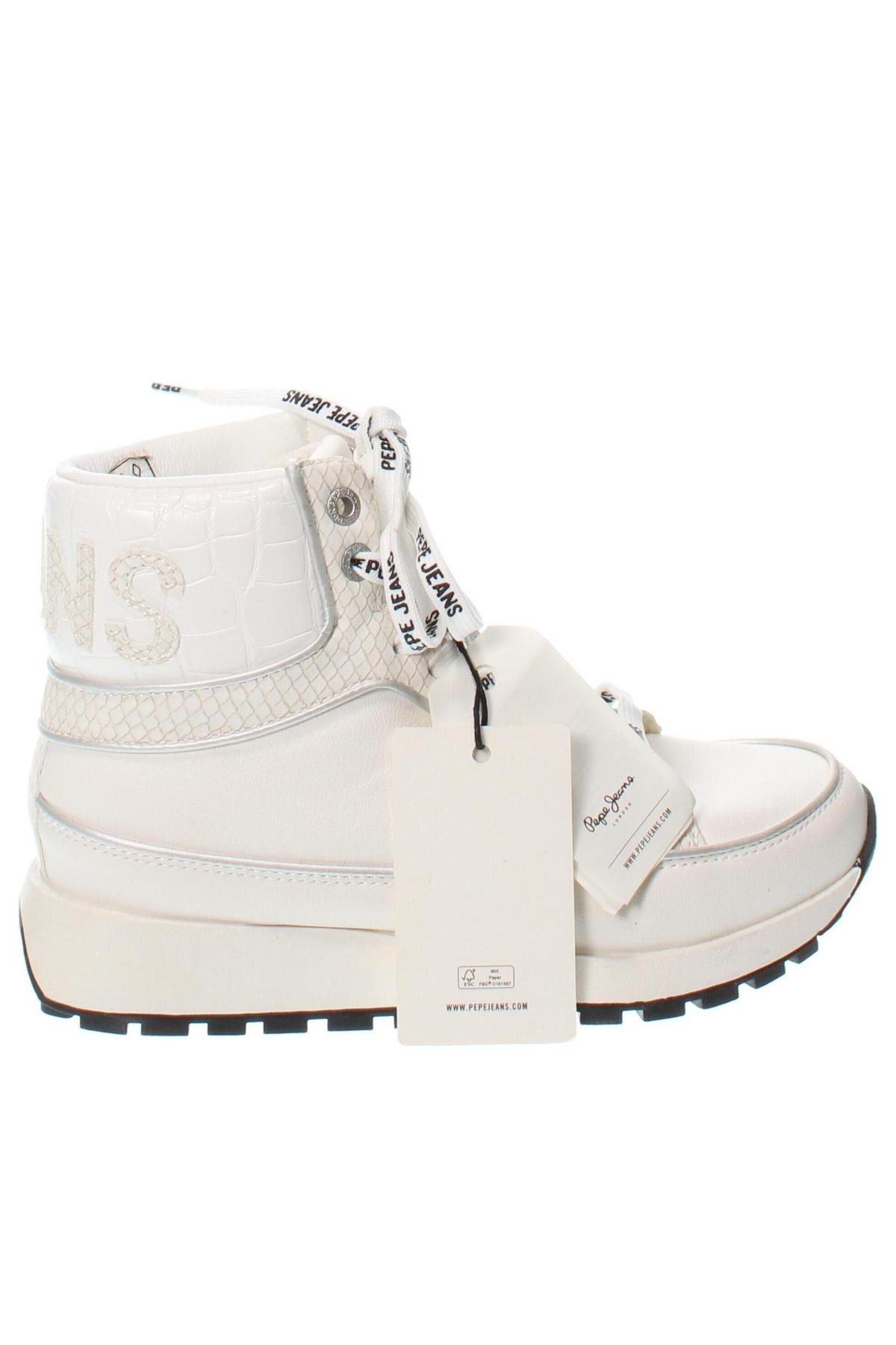 Dámské boty  Pepe Jeans, Velikost 36, Barva Bílá, Cena  1 106,00 Kč