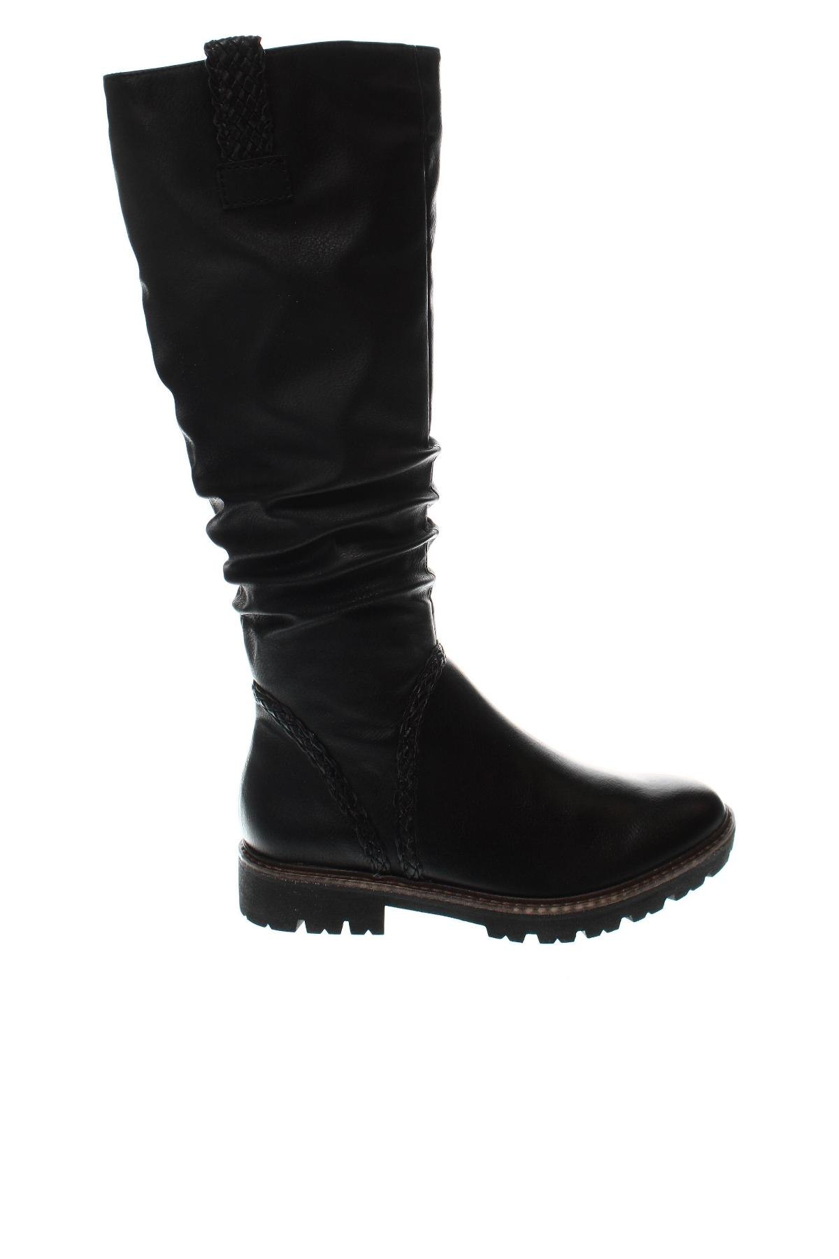 Γυναικείες μπότες Marco Tozzi, Μέγεθος 38, Χρώμα Μαύρο, Τιμή 80,41 €