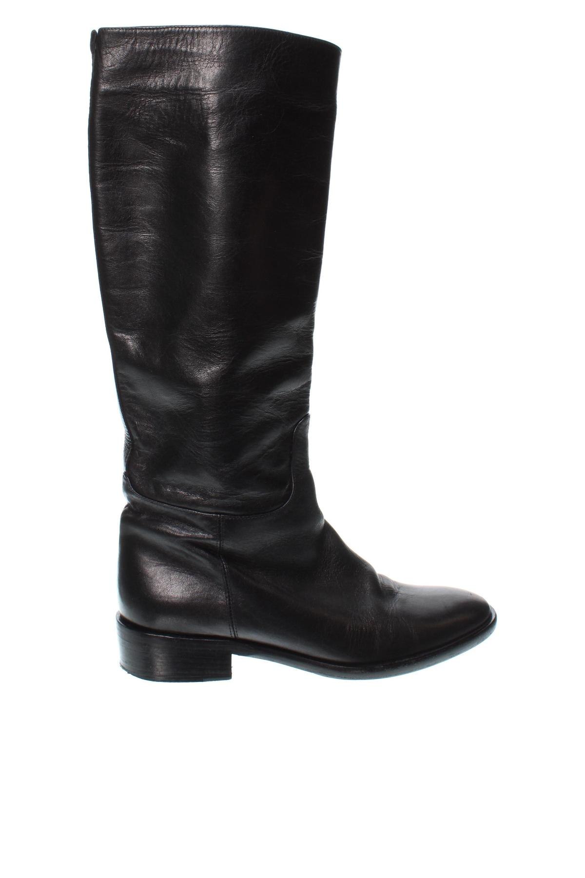 Γυναικείες μπότες Max Mara, Μέγεθος 38, Χρώμα Μαύρο, Τιμή 114,40 €