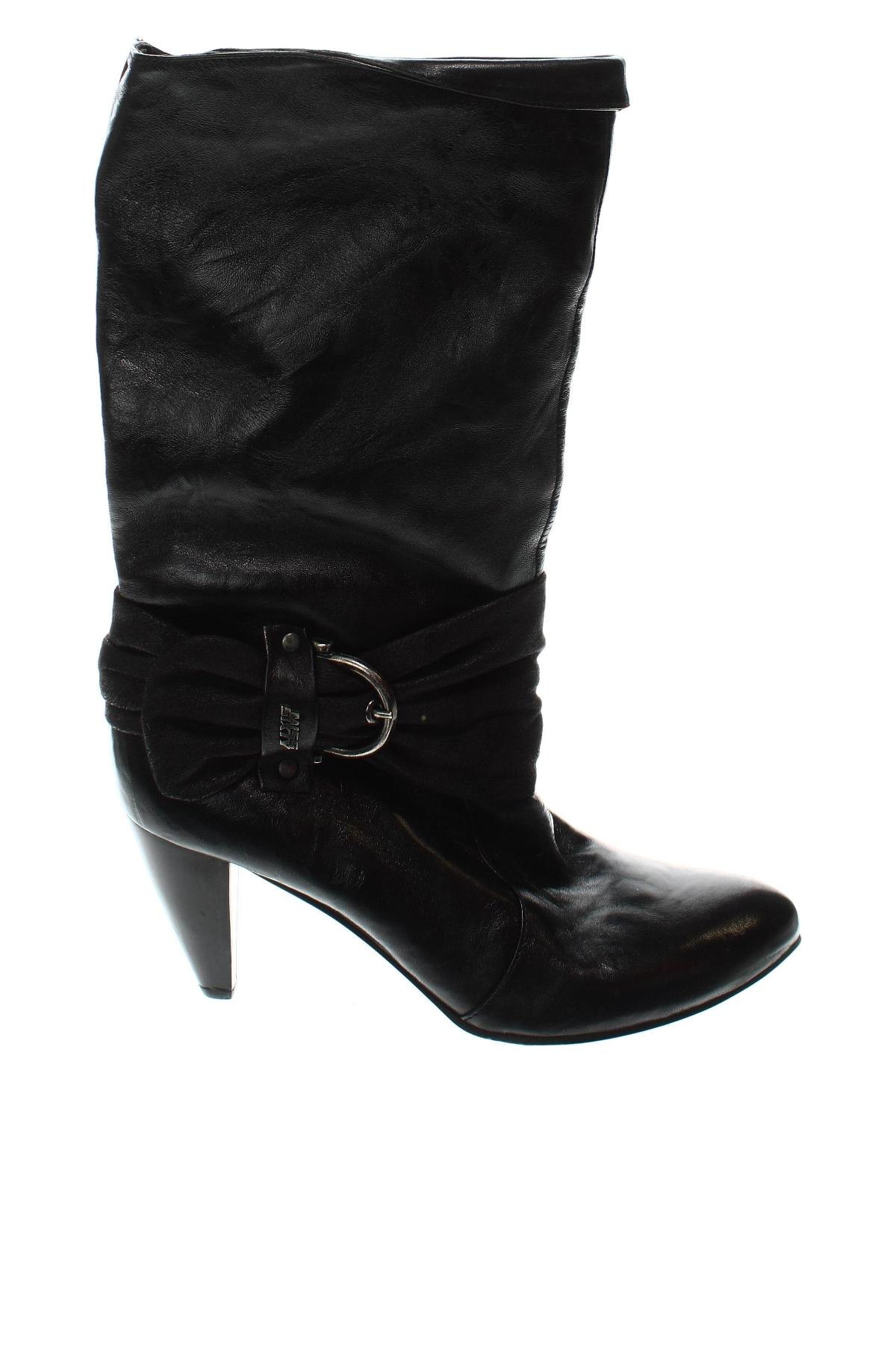 Γυναικείες μπότες Vero Cuoio, Μέγεθος 41, Χρώμα Μαύρο, Τιμή 24,00 €