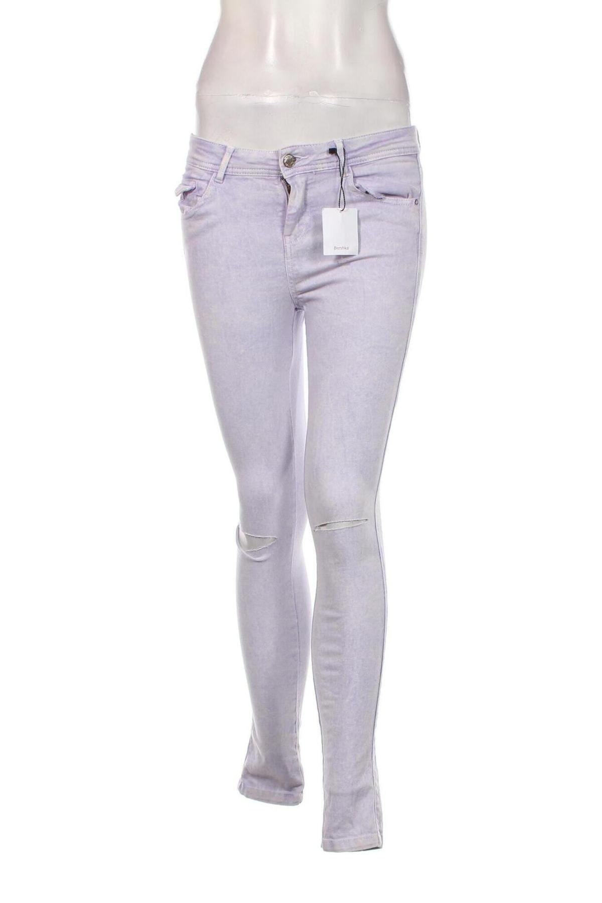 Damen Jeans Bershka, Größe M, Farbe Lila, Preis 12,71 €