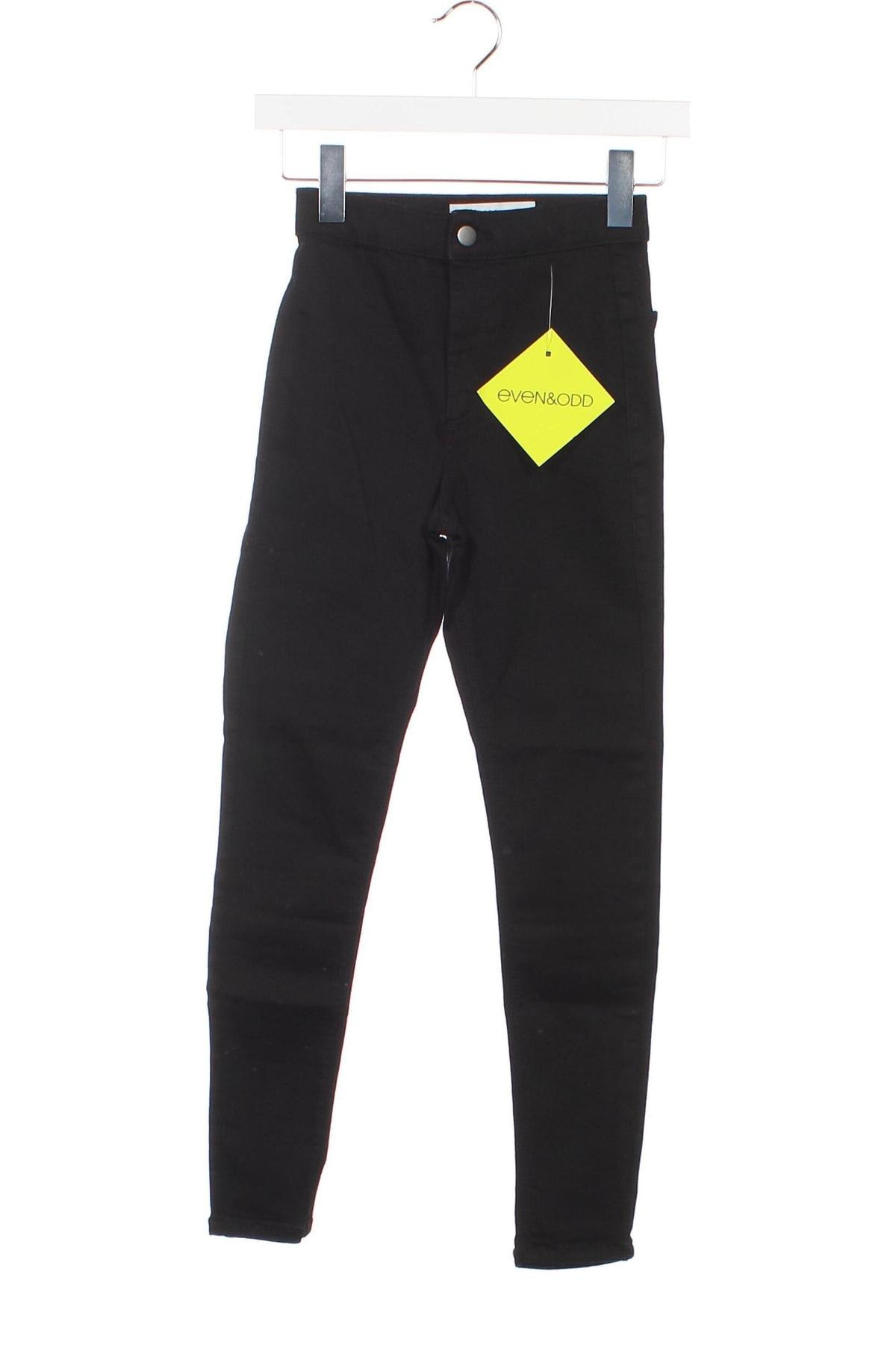 Blugi de femei Even&Odd, Mărime XXS, Culoare Negru, Preț 75,99 Lei