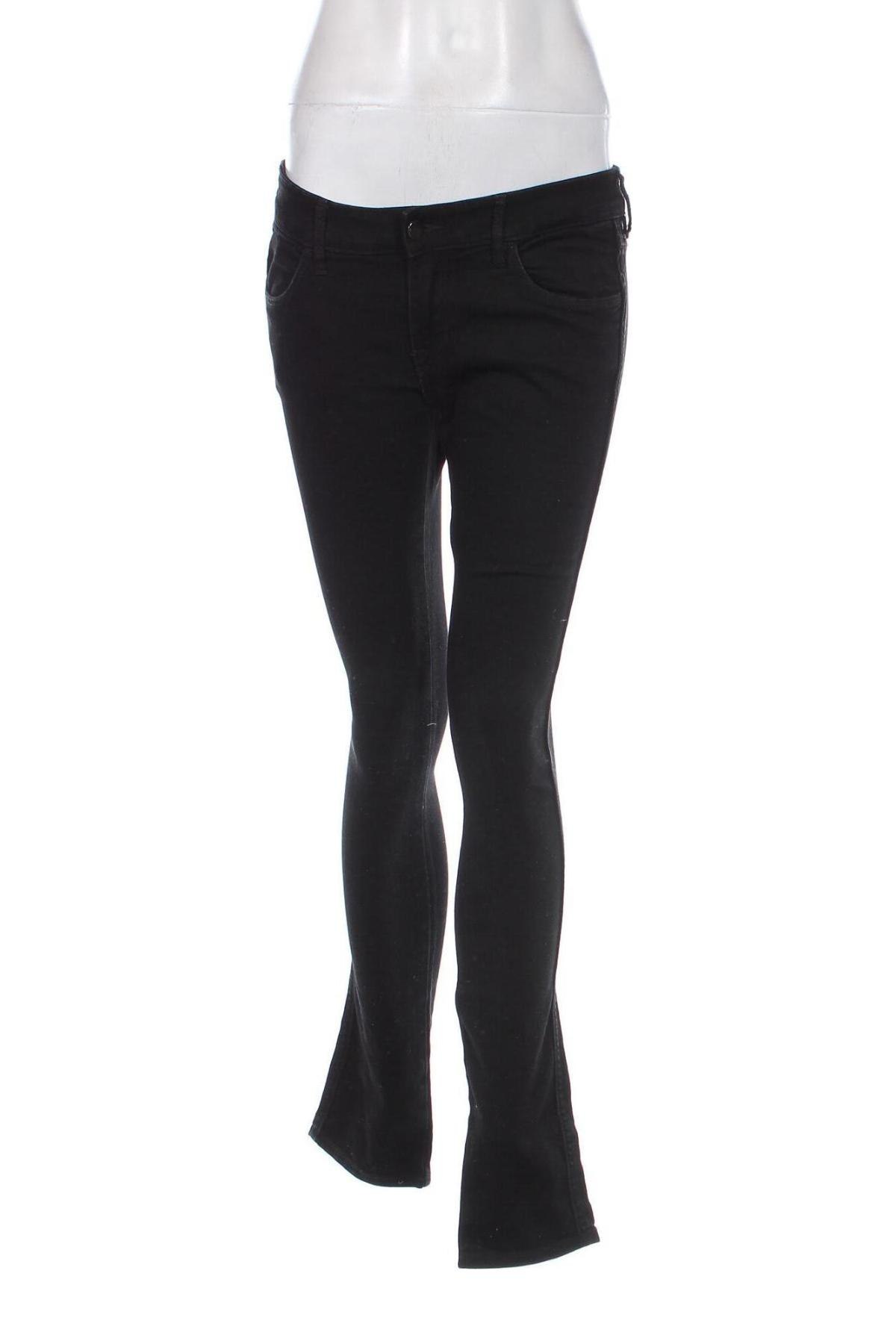 Dámské džíny  H&M, Velikost L, Barva Černá, Cena  185,00 Kč