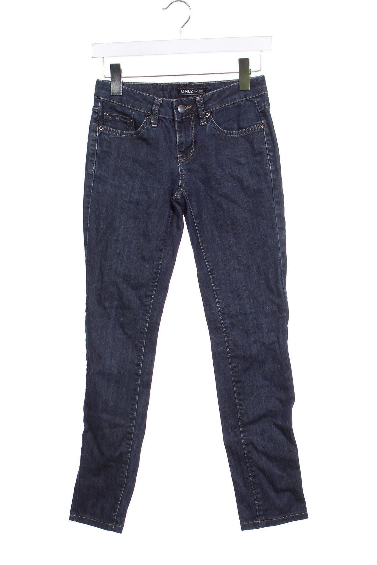 Dámské džíny  ONLY, Velikost XS, Barva Modrá, Cena  146,00 Kč