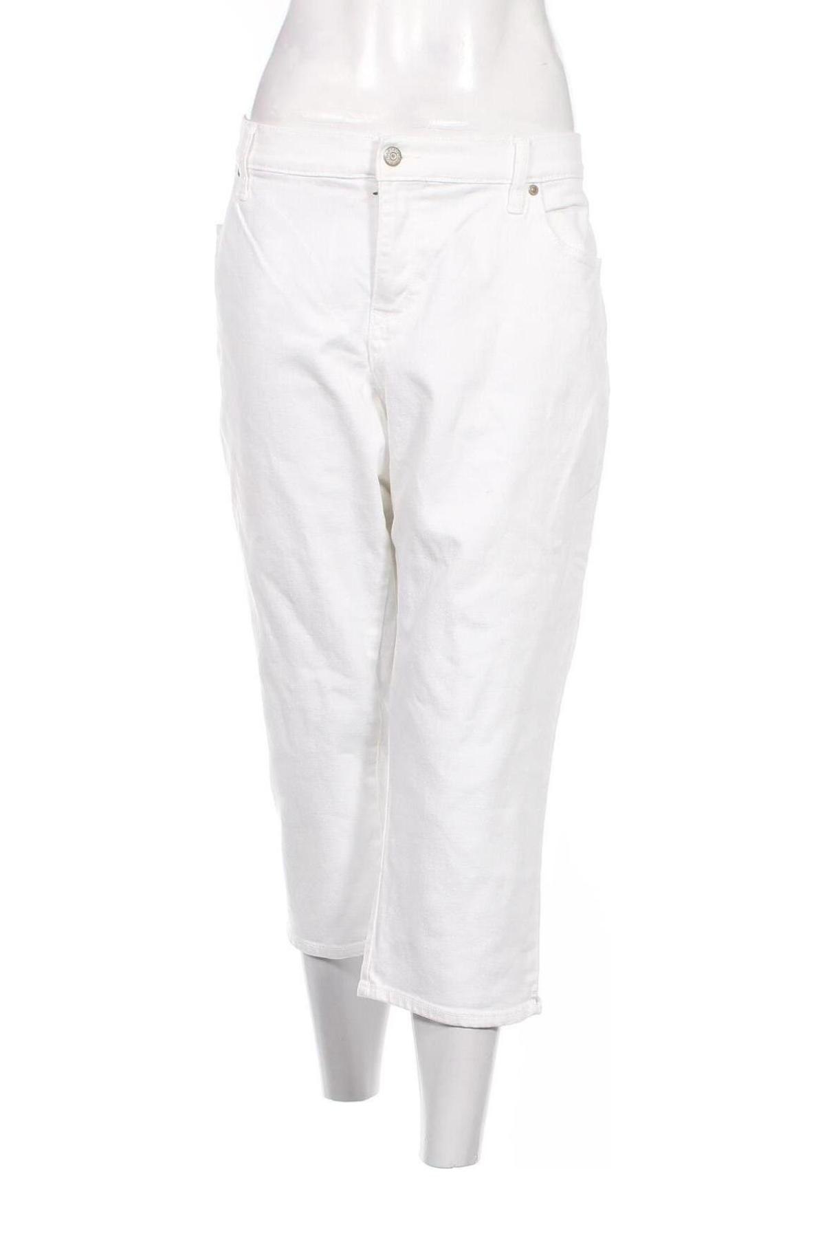 Damen Jeans Old Navy, Größe 3XL, Farbe Weiß, Preis 10,43 €