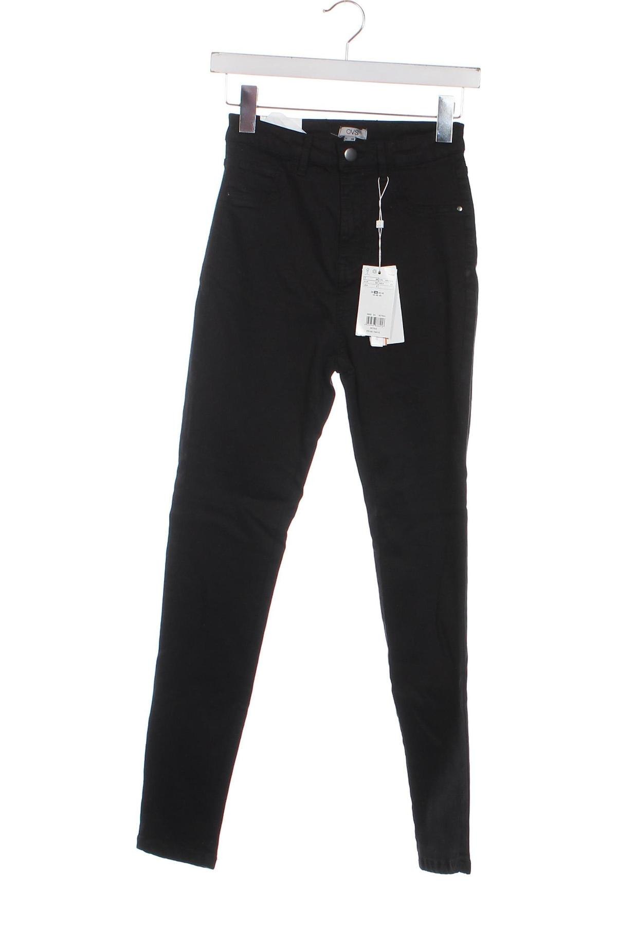 Damen Jeans Oviesse, Größe XS, Farbe Schwarz, Preis € 7,11