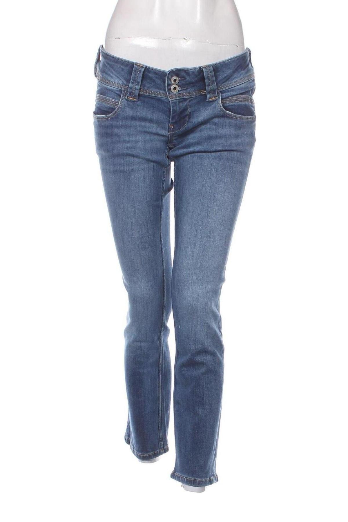 Blugi de femei Pepe Jeans, Mărime M, Culoare Albastru, Preț 186,71 Lei