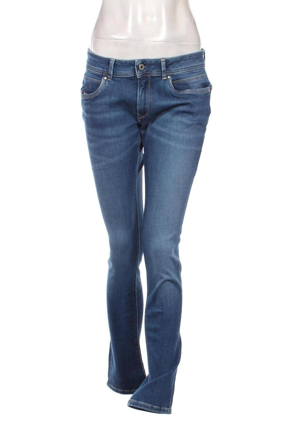 Дамски дънки Pepe Jeans, Размер M, Цвят Син, Цена 51,60 лв.